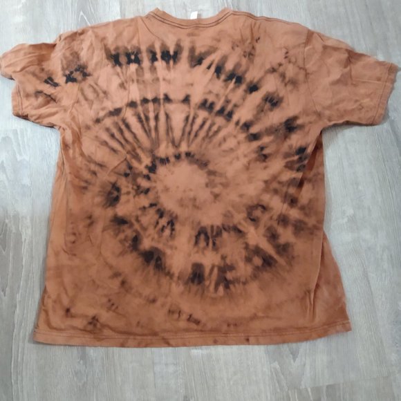 Men's Tie Dye T-Shirt Adult XXL 100% Cotton 2XL Shirt - Picture 2 of 3